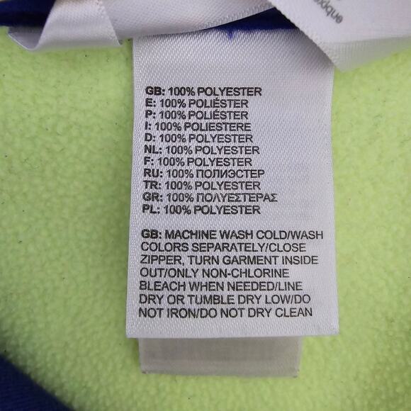 THE NORTH FACE Half Dome Hoodie Sweatshirt Spell Out Women M Neon Yellow/Green - Picture 12 of 12